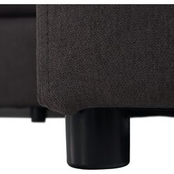 Canapea de colt Tempo Kondela Brato Right (Gray-Brown/Orange) Thumb