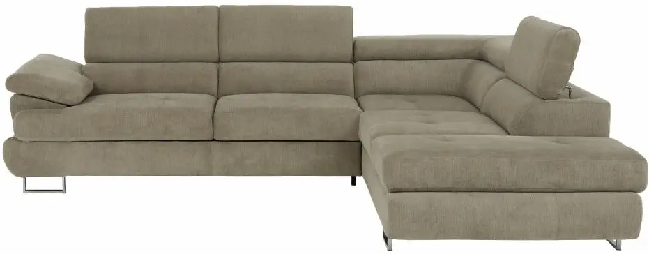 Диван угловой Tempo Kondela Buton P Soro 13 Right (Light Brown) - 3