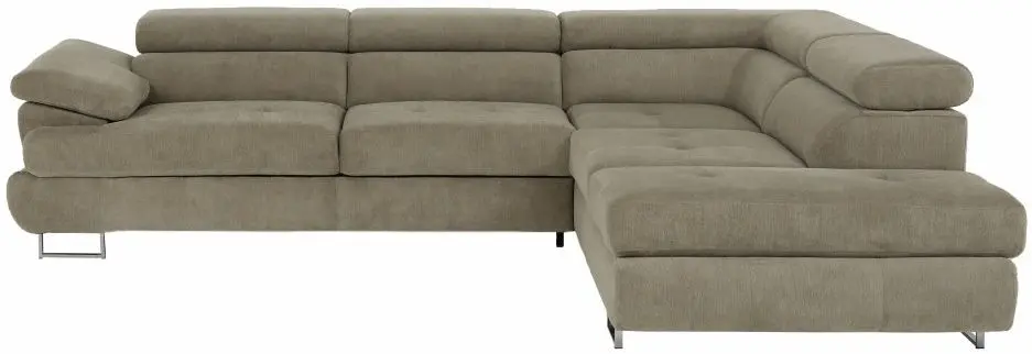 Диван угловой Tempo Kondela Buton P Soro 13 Right (Light Brown) - 6