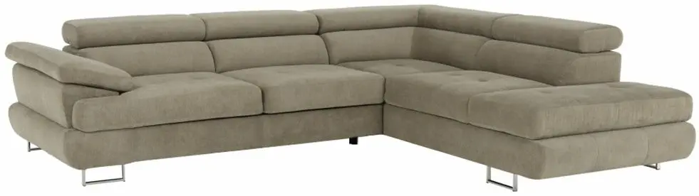 Диван угловой Tempo Kondela Buton P Soro 13 Right (Light Brown) - 7
