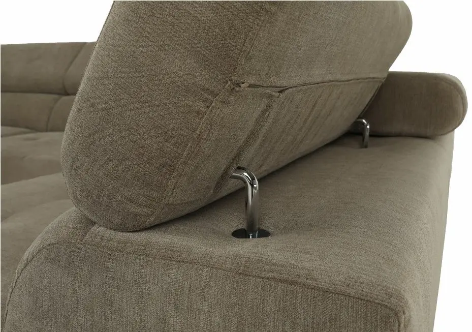 Диван угловой Tempo Kondela Buton P Soro 13 Right (Light Brown) - 8