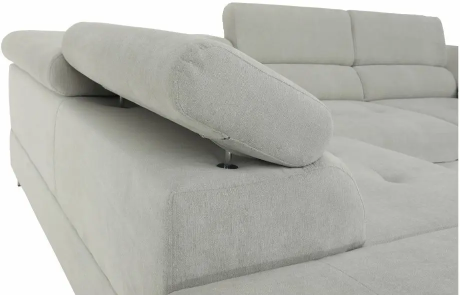 Canapea de colt Tempo Kondela Buton P Soro 83 Left (Light Gray)