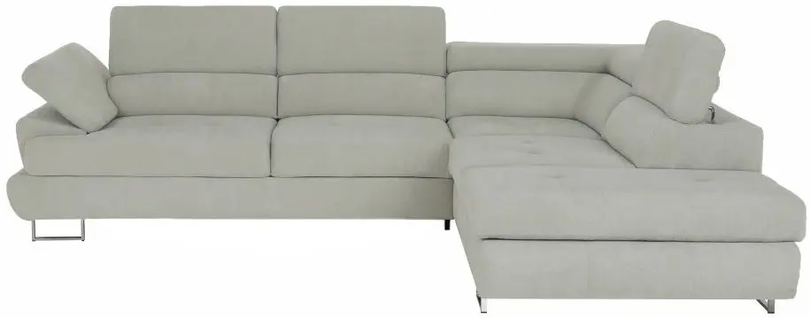 Canapea de colt Tempo Kondela Buton P Soro 83 Right (Light Gray)