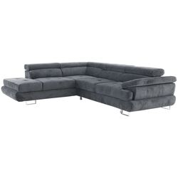 Canapea de colt Tempo Kondela Buton P Soro 97 Left (Gray) Thumb