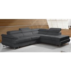 Canapea de colt Tempo Kondela Buton P Soro 97 Right (Gray)