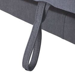 Canapea de colt Tempo Kondela Buton R Right (Dark Gray) Thumb