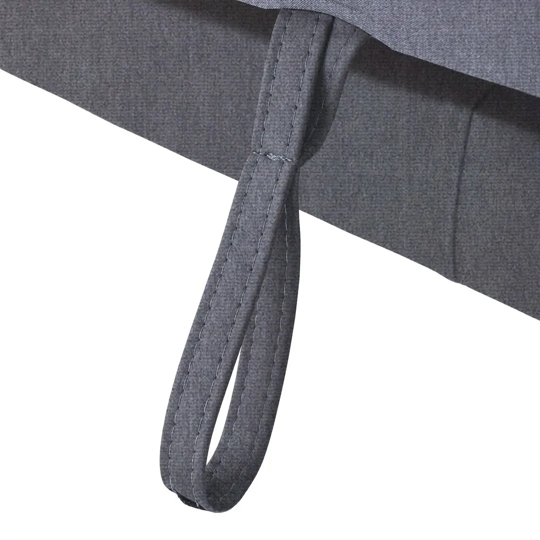 Canapea de colt Tempo Kondela Buton R Right (Dark Gray)