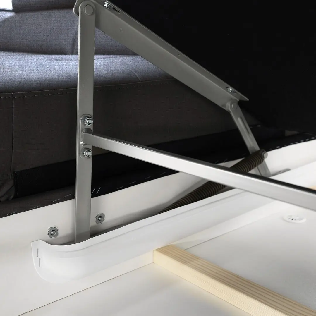 Canapea de colt Tempo Kondela Buton R Right (Dark Gray)