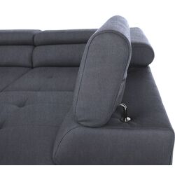 Canapea de colt Tempo Kondela Buton R Right (Dark Gray) Thumb