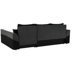 Диван угловой Tempo Kondela Desny (Black/Gray) Thumb
