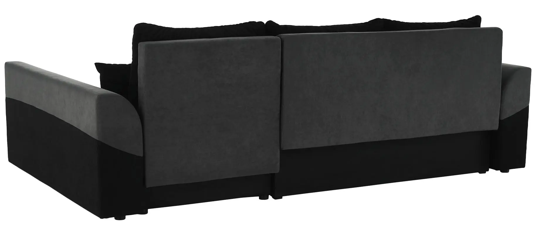 Диван угловой Tempo Kondela Desny (Black/Gray) - 3