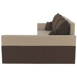 Диван угловой Tempo Kondela Desny (Brown/Beige) Thumb