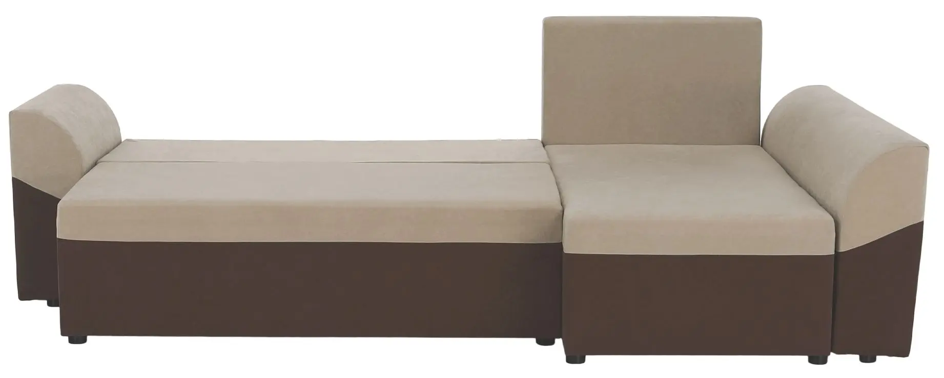 Диван угловой Tempo Kondela Desny (Brown/Beige) - 6