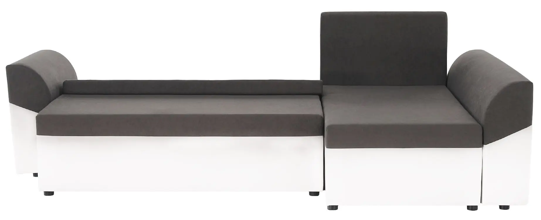 Диван угловой Tempo Kondela Desny (White/Gray) - 5