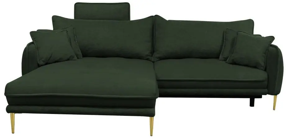 Canapea de colt Tempo Kondela Destiny Left (Green) - 4