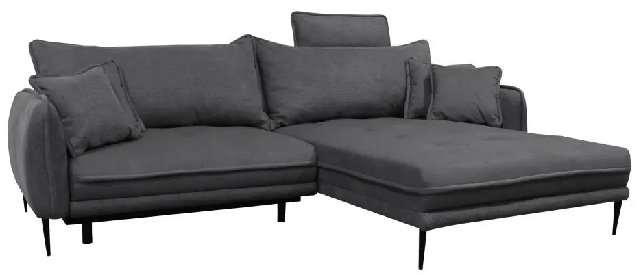 Canapea de colt Tempo Kondela Destiny Right (Grey) - 6