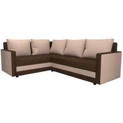 Canapea de colt Tempo Kondela Dina L Roh Sawana 15/16 (Beige/Brown) Thumb