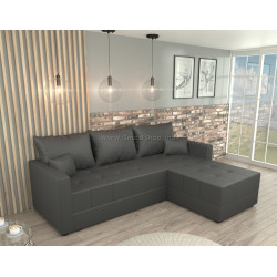 Canapea de colt Tempo Kondela Duan Roh Right (Gray) Thumb