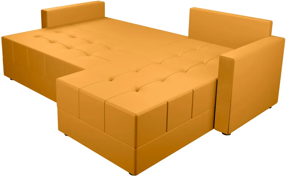 Диван угловой Tempo Kondela Duan Roh Right (Mustard)