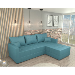 Диван угловой Tempo Kondela Duan Roh Right (Petrol)
