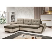 Canapea de colt Tempo Kondela Enif Roh Left (Beige/Light Brown)