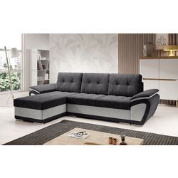 Canapea de colt Tempo Kondela Enif Roh Left (Light Gray/Dark Gray)