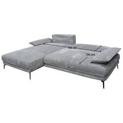 Диван угловой Tempo Kondela Erin Left (Grey) Thumb