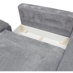 Canapea de colt Tempo Kondela Erin Right (Grey) Thumb