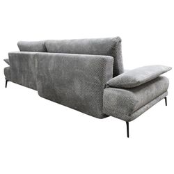 Canapea de colt Tempo Kondela Erin Right (Grey) Thumb
