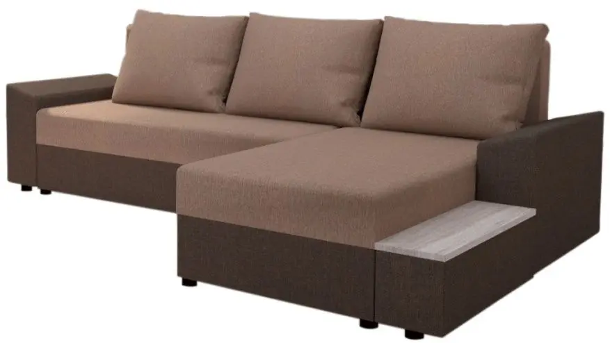 Диван угловой Tempo Kondela Fergus (Brown/Light Brown) - 4