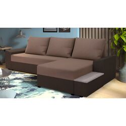 Диван угловой Tempo Kondela Fergus (Brown/Light Brown)