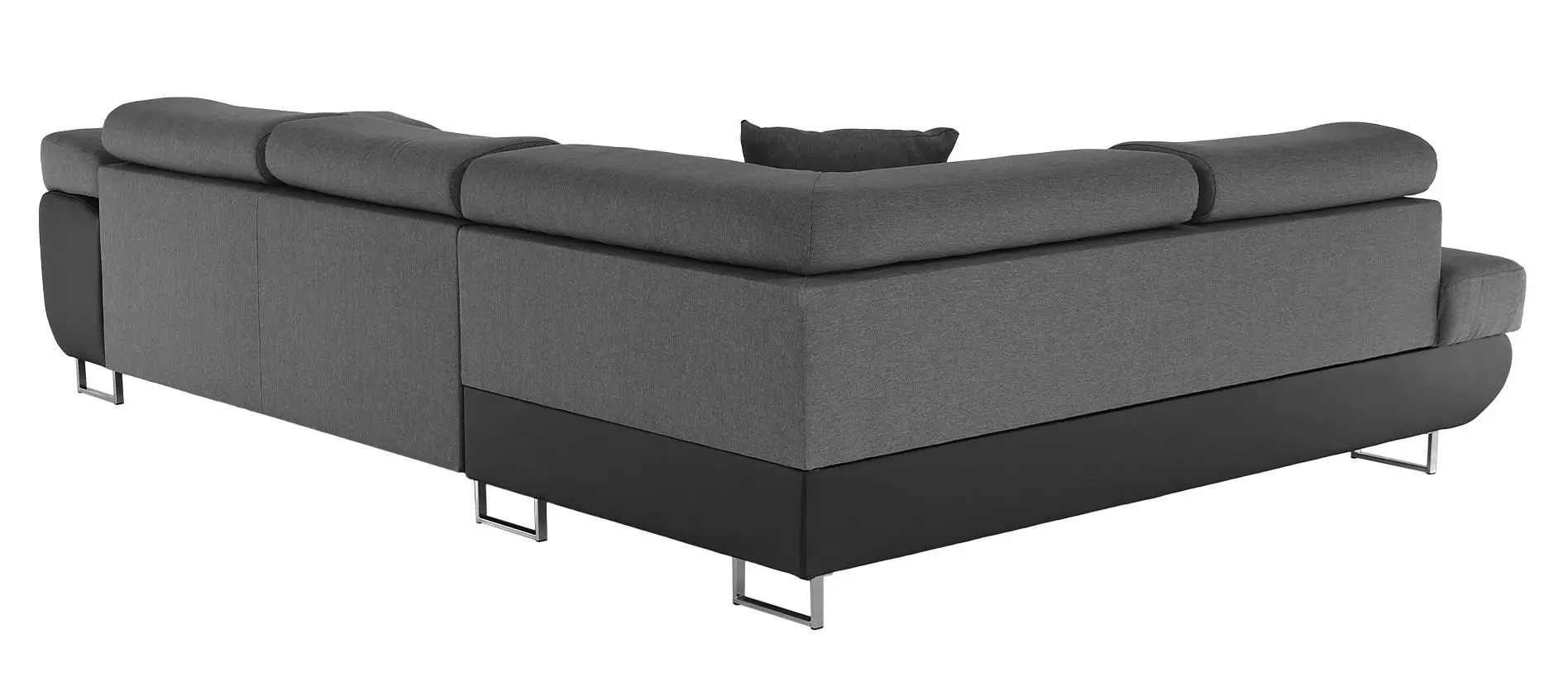 Диван угловой Tempo Kondela Gelan New Left (Black/Gray) - 8