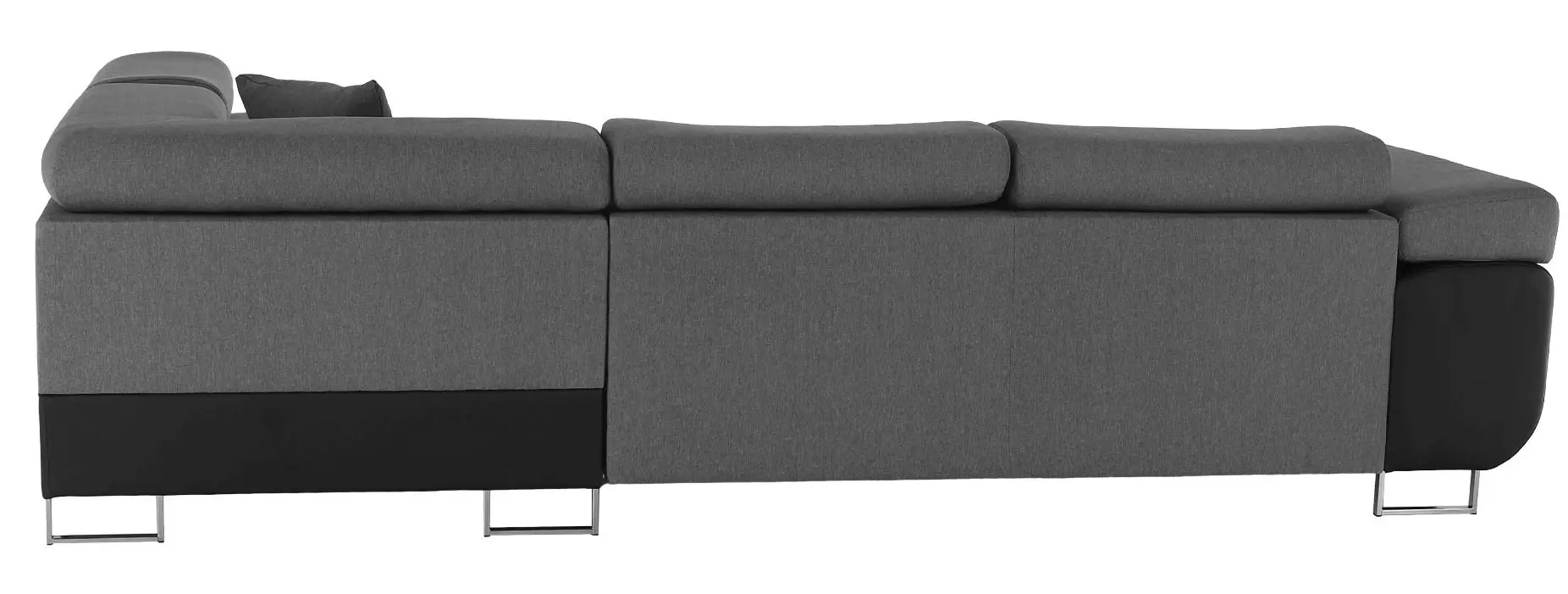 Диван угловой Tempo Kondela Gelan New Right (Black/Gray) - 10