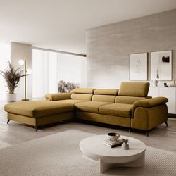 Canapea de colt Tempo Kondela Horty Left (Mustard)