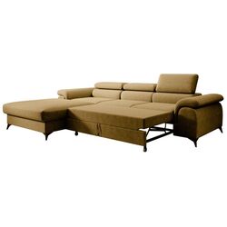 Диван угловой Tempo Kondela Horty Left (Mustard) Thumb