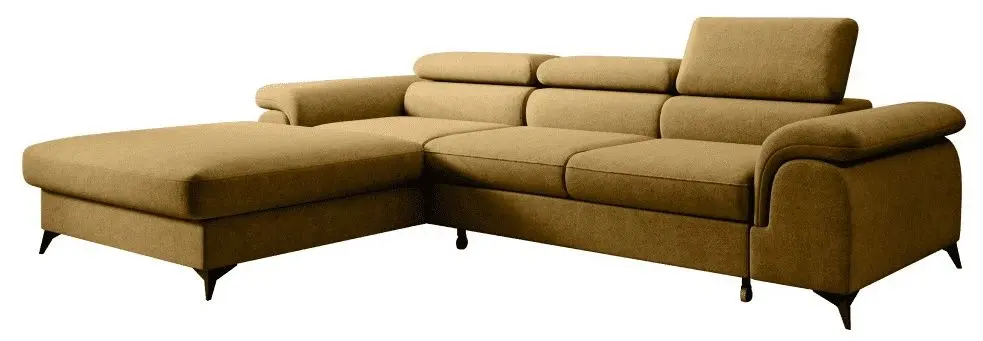 Диван угловой Tempo Kondela Horty Left (Mustard)