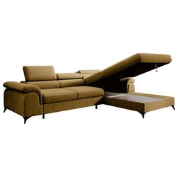 Canapea de colt Tempo Kondela Horty Right (Mustard) Thumb