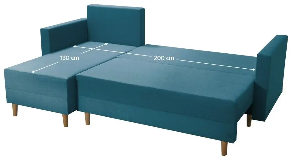 Диван угловой Tempo Kondela Izmin Left (Turquoise) - 3
