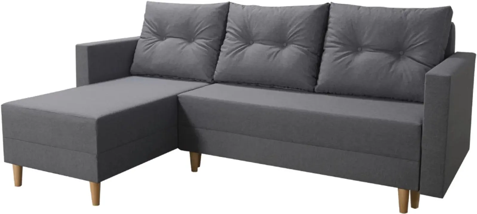 Canapea de colt Tempo Kondela Izmin Roh Left Sawana 05 (Grey) - 2