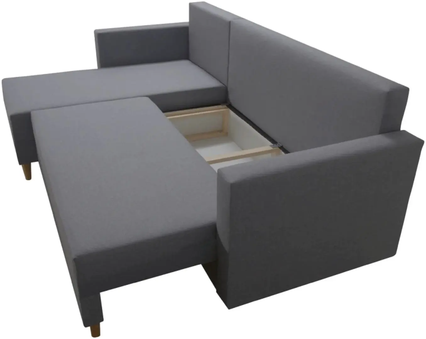 Canapea de colt Tempo Kondela Izmin Roh Left Sawana 05 (Grey) - 3