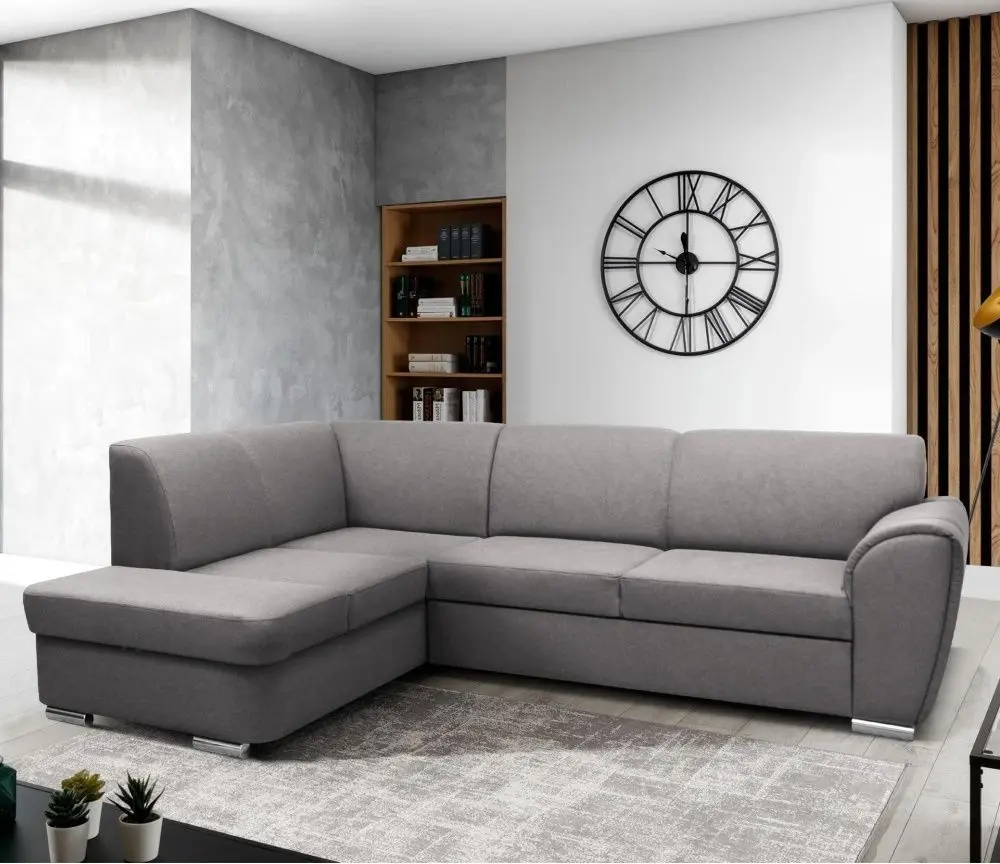 Canapea de colt Tempo Kondela Kenai Left (Grey)
