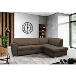 Диван угловой Tempo Kondela Kenai Right (Dark Brown)