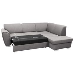 Canapea de colt Tempo Kondela Kenai Right (Grey) Thumb