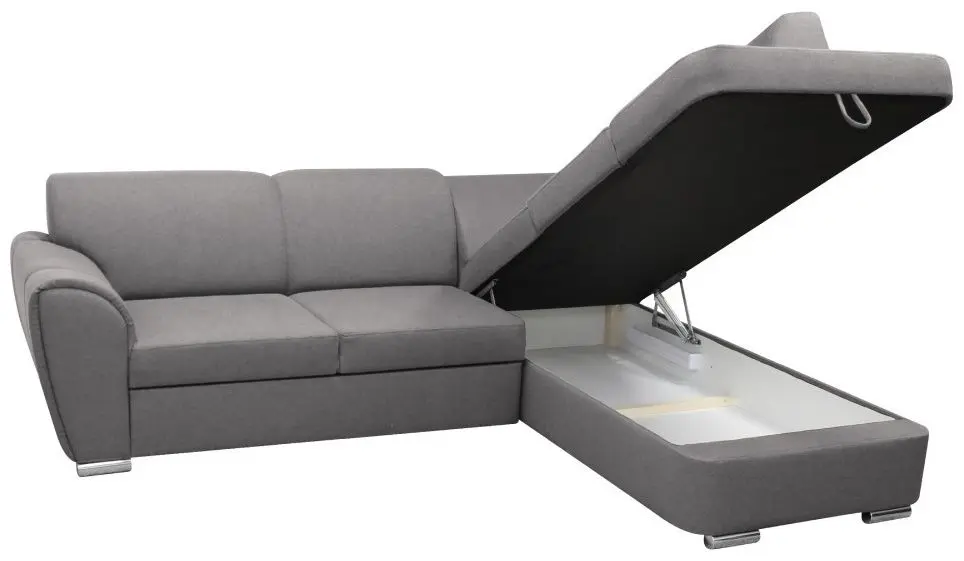 Canapea de colt Tempo Kondela Kenai Right (Grey)