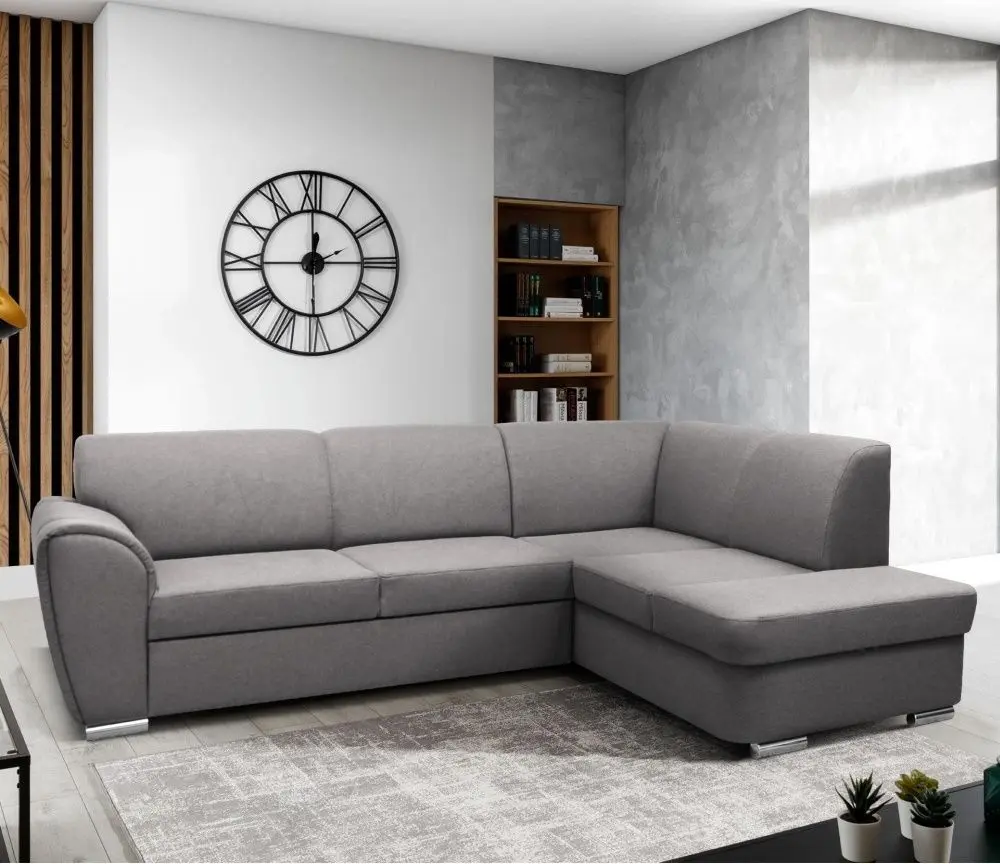 Canapea de colt Tempo Kondela Kenai Right (Grey)