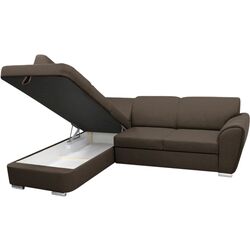 Canapea de colt Tempo Kondela Kenai Roh Left Melva 20 (Brown) Thumb