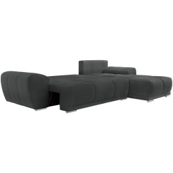 Canapea de colt Tempo Kondela Kerim Roh Right Curio 97 (Dark Gray) Thumb