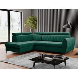 Canapea de colt Tempo Kondela Korio L (Emerald)