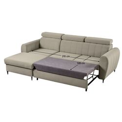 Canapea de colt Tempo Kondela Korio Left (Beige) Thumb