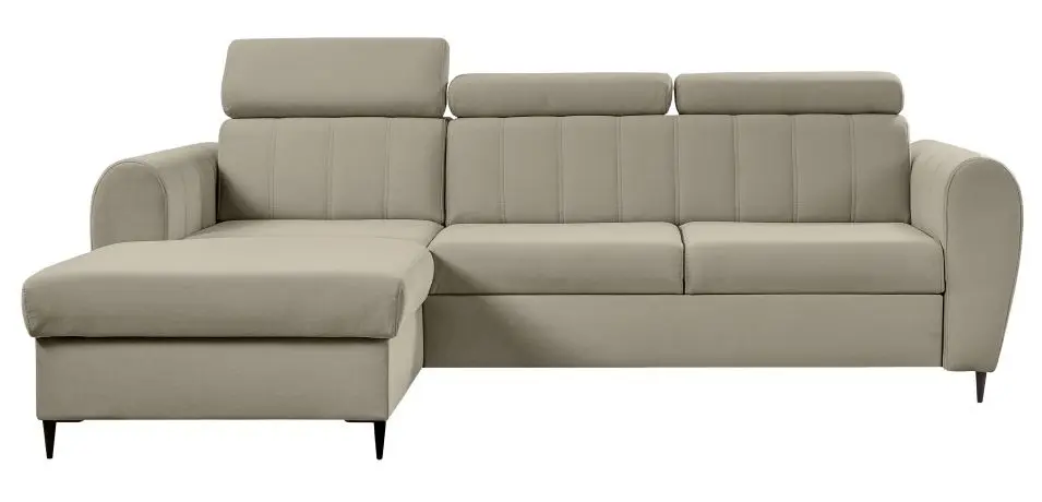 Canapea de colt Tempo Kondela Korio Left (Beige)